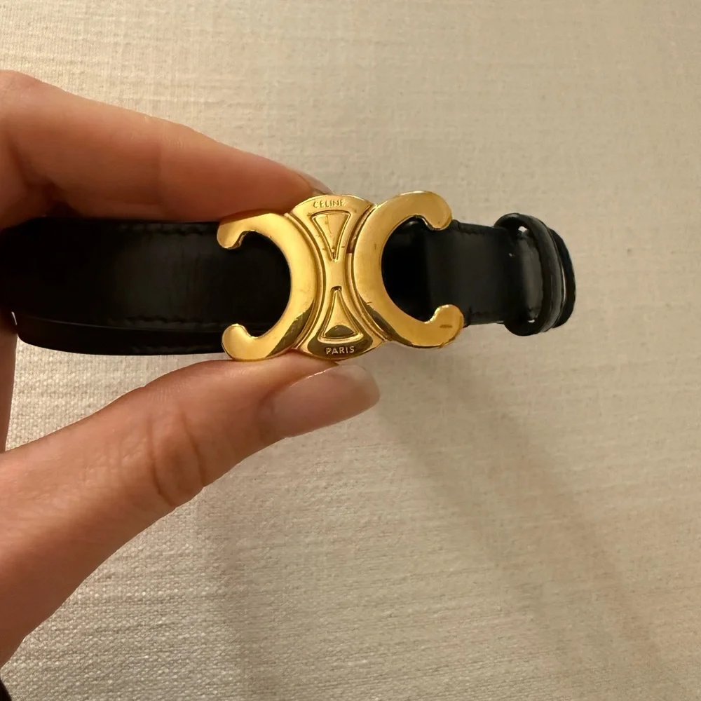 Celine Triomphe Belt 80 Cm - Picture 4 of 5